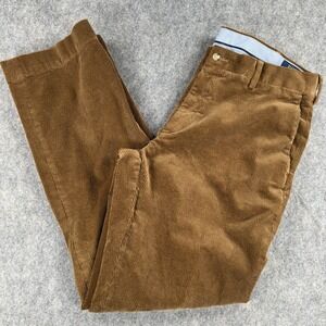Polo Ralph Lauren Corduroy Pants Mens 34x30 (Fits 33x31) Brown Chino